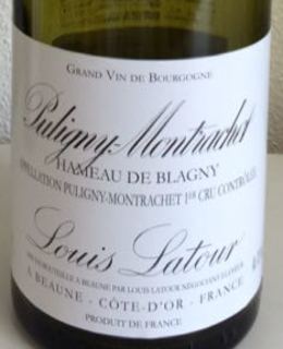 Louis Latour Puligny Montrachet Hameau de Blagny 1er Cru(ルイ・ラトゥール ピュリニー・モンラッシェ アモー・ド・ブラニー プルミエ・クリュ)