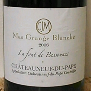Mas Grange Blanche Châteauneuf du Pape Rouge