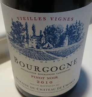 Dom. du Ch. de Chorey Bourgogne Pinot Noir Vieilles Vignes(ドメーヌ・デュ・シャトー・ド・ショレイ ブルゴーニュ ピノ・ノワール ヴィエイユ・ヴィーニュ)