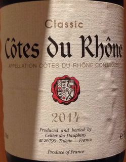 Cellier des Dauphins Côtes du Rhône Classic Rouge