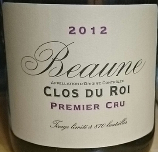 Dom. de la Vougeraie Beaune 1er Cru Clos du Roi(ドメーヌ ド・ラ・ヴジュレ ボーヌ プルミエ・クリュ クロ・デュ・ロワ)