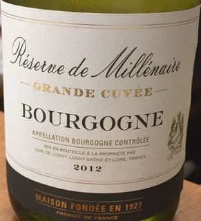 Cave de Lugny Bourgogne Chardonnay Reserve de Millenaire Grand Cuvée