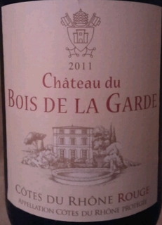 Ch. du Bois de la Garde Côtes du Rhône