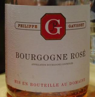 Philippe Gavignet Bourgogne Rosé(フィリップ・ガヴィネ ブルゴーニュ ロゼ)