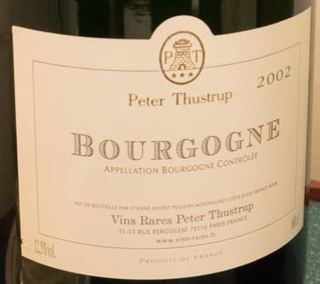 Peter Thustrup Bourgogne Blanc
