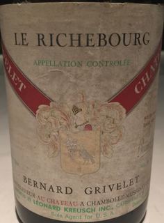 Bernard Grivelet Le Richebourg