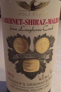 Wolf Blass Founder's Original Blend Cabernet Shiraz Malbec(ウルフ・ブラス ファウンダーズ・オリジナル・ブレンド カベルネ シラーズ マルベック)