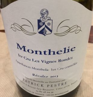 Patrick Pestre Monthelie 1er Cru Les Vignes Rondes