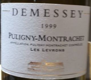 Demessey Puligny Montrachet Les Levrons(ドゥメセ ピュリニー・モンラッシェ レ・ルヴロン)