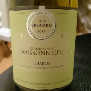 Dom. de la Boissonneuse Chablis(ドメーヌ・ド・ラ・ボワッソヌーズ シャブリ)