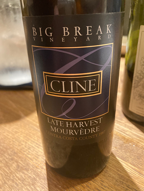 Cline Big Break Vineyard Late Harvest Mourvèdre