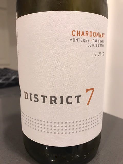 District 7 Chardonnay(ディストリクト・セブン シャルドネ)