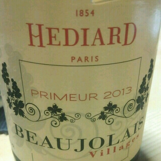 Hediard Beaujolais Villages Primeur(エディアール ボージョレ・ヴィラージュ・プリムール)