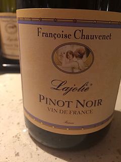 Françoise Chauvenet Lajolie Pinot Noir(フランソワ・ショーヴネ ラジョリー ピノ・ノワール)