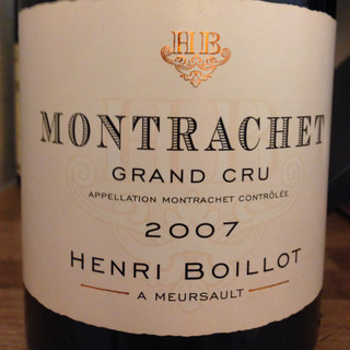 Henri Boillot Montrachet Grand Cru(アンリ・ボワイヨ モンラッシェ グラン・クリュ)