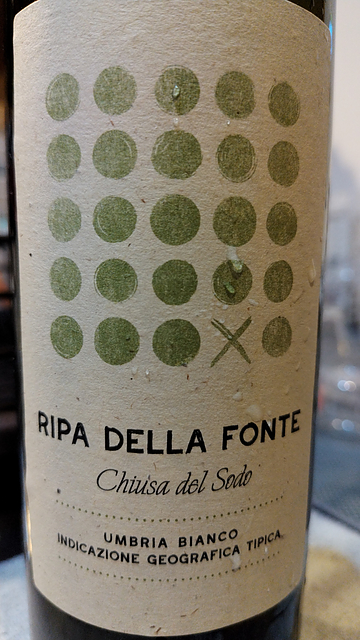 Ripa della Fonte Chiusa del Sodo Umbria Bianco(リーパ・デッラ・フォンテ)