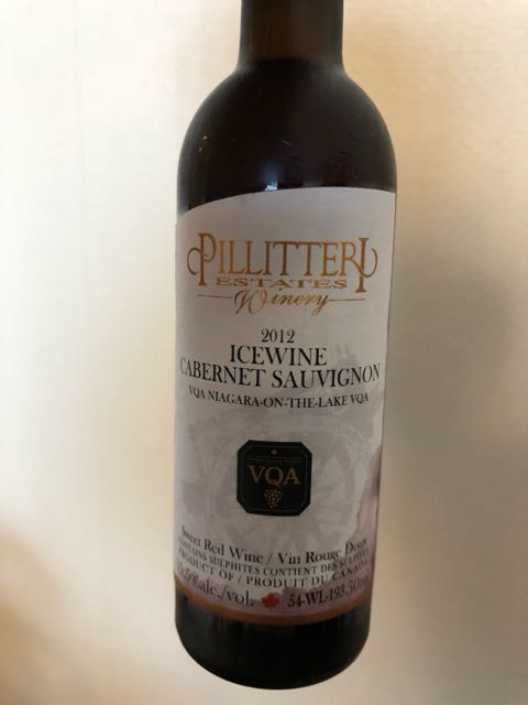 Pillitteri Estates Winery Icewine Cabernet | Vinica 無料の