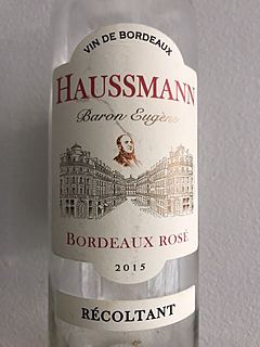 Haussmann Baron Eugène Bordeaux Rosé