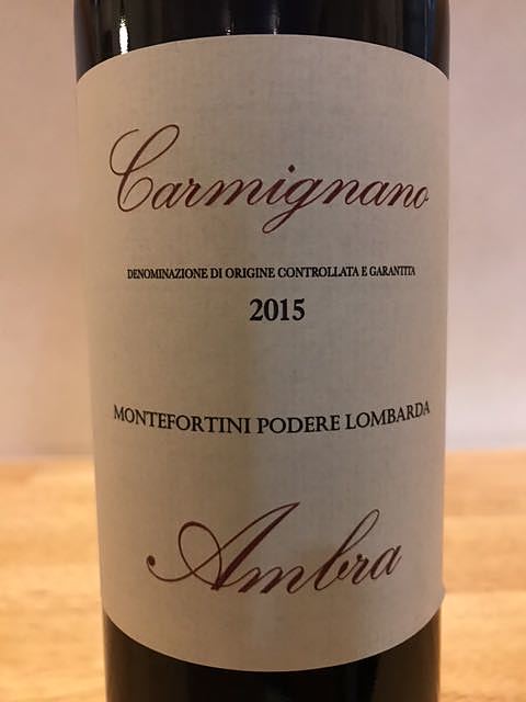 Ambra Carmignano Montefortini Podere Lombarda(アンブラ カルミニャーノ モンテフォルティーニ)