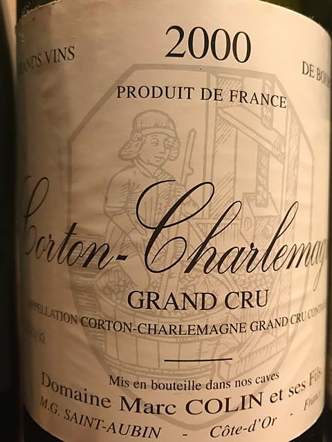 Marc Colin et ses Fils Corton Charlemagne Grand Cru