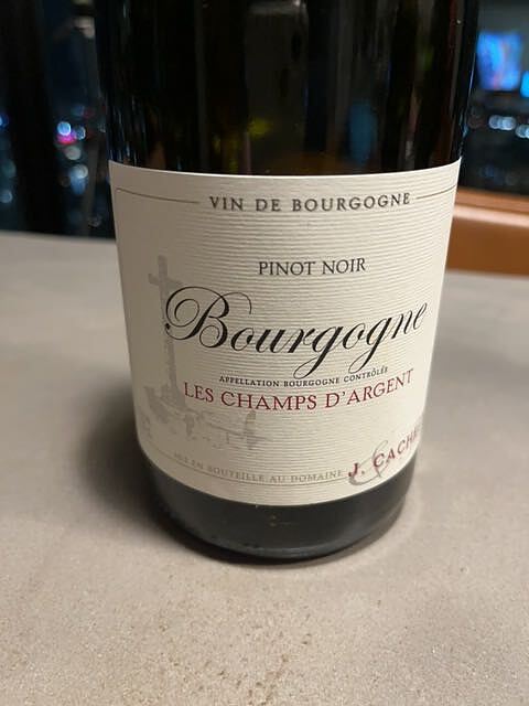 J. Cacheux Bourgogne Les Champs d'Argent(ジャック・カシュー ブルゴーニュ レ・シャン・ダルジャン)