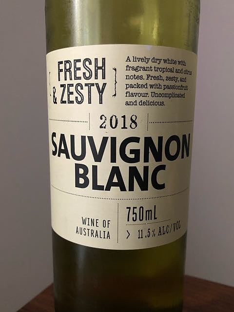 Fresh & Zesty Sauvignon Blanc(フレッシュ＆ゼスティー ソーヴィニヨン・ブラン)