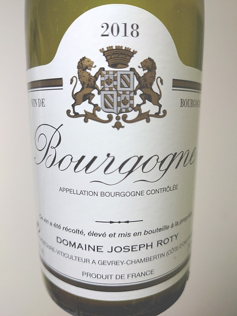 Dom. Joseph Roty Bourgogne Rouge(ドメーヌ・ジョセフ・ロティ ブルゴーニュ ルージュ)