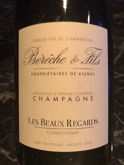 Bérèche & Fils Les Beaux Regards Chardonnay