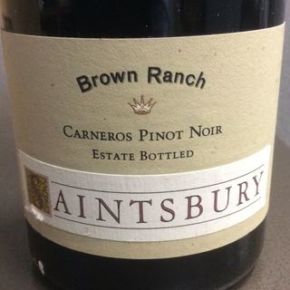 Saintsbury Brown Ranch Carneros Pinot Noir(セインツベリー ブラウン・ランチ カーネロス ピノ・ノワール)