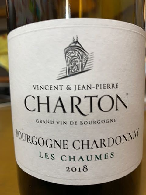 Vincent & Jean Pierre Charton Bourgogne Chardonnay Les Chaumes