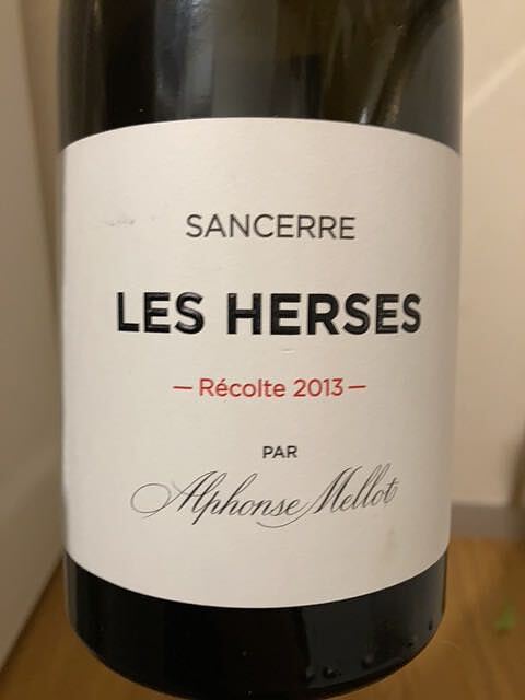 Alphonse Mellot Sancerre Les Herses Blanc