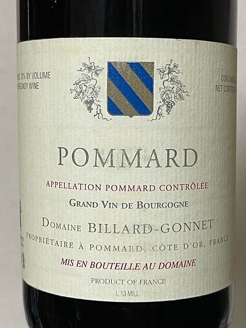 Dom. Billard Gonnet Pommard