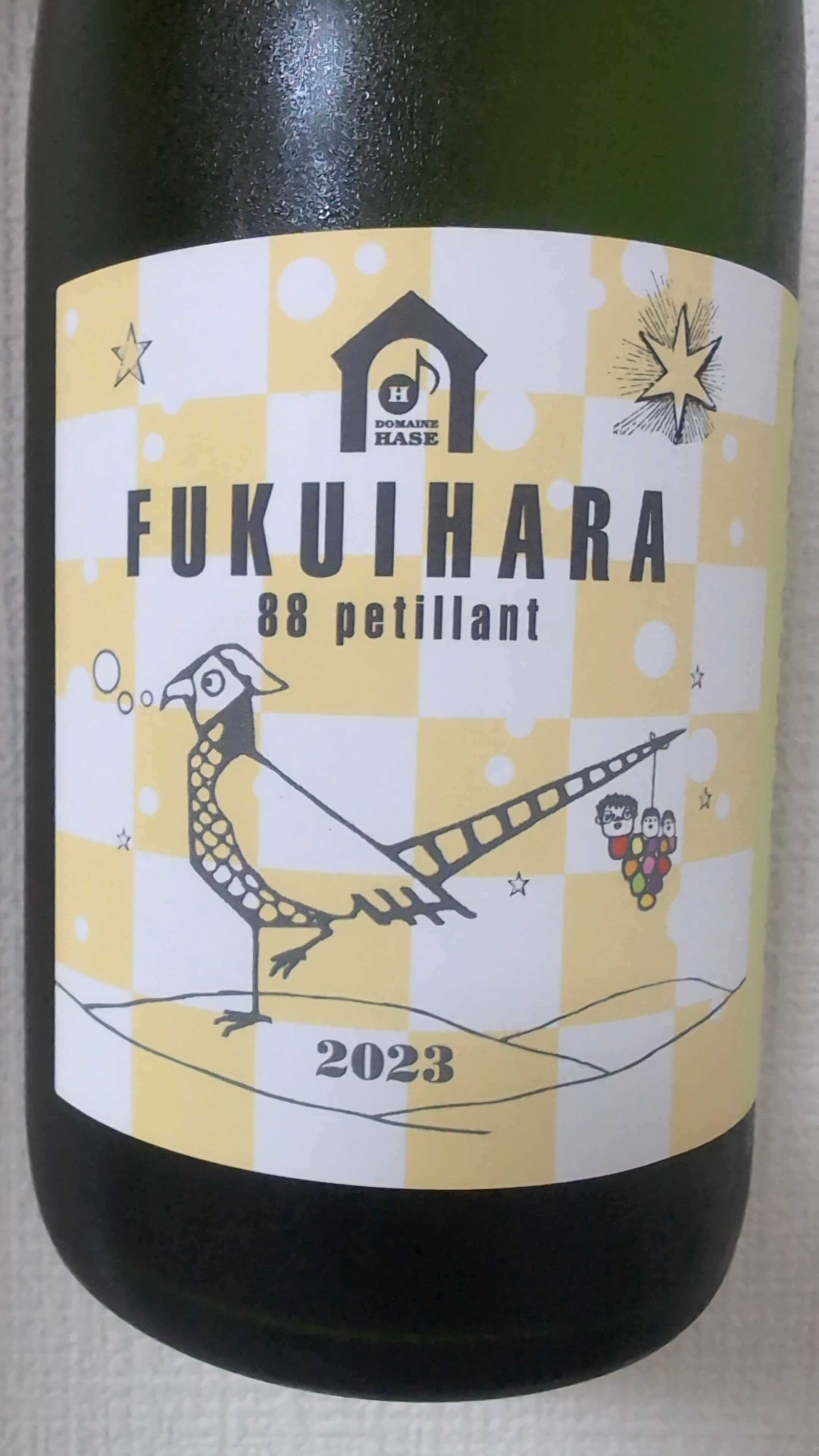 Dom. Hase Fukuihara 88 petillant 2023(ドメーヌ長谷 福井原 88