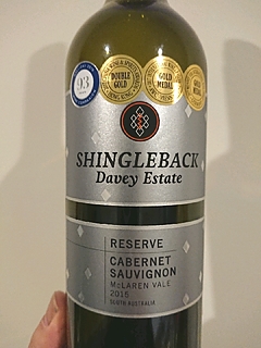 Shingleback Davey Estate Reserve Cabernet Sauvignon(シングルバック デイビー・エステート リザーヴ カベルネ・ソーヴィニヨン)