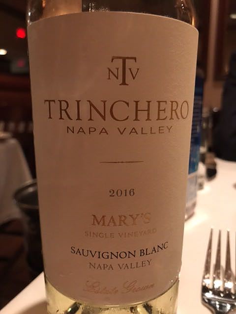 Trinchero Mary's Single Vineyard Sauvignon Blanc(トリンチェロ メアリーズ シングル・ヴィンヤード ソーヴィニヨン・ブラン)