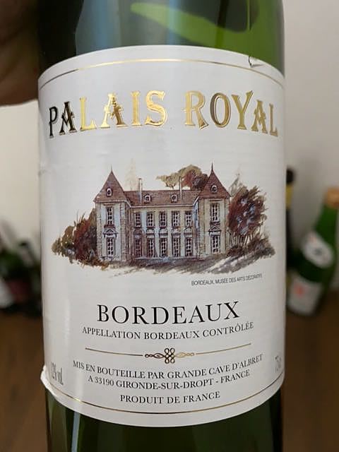 Palais Royal Bordeaux Rouge