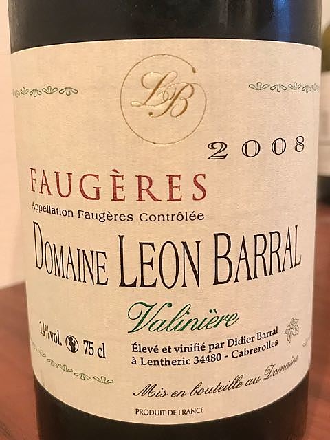 Dom. Léon Barral Faugères Valinière