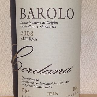 Cordana Barolo Riserva(コルダーナ バローロ リゼルヴァ)