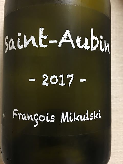 François Mikulski Saint Aubin Blanc