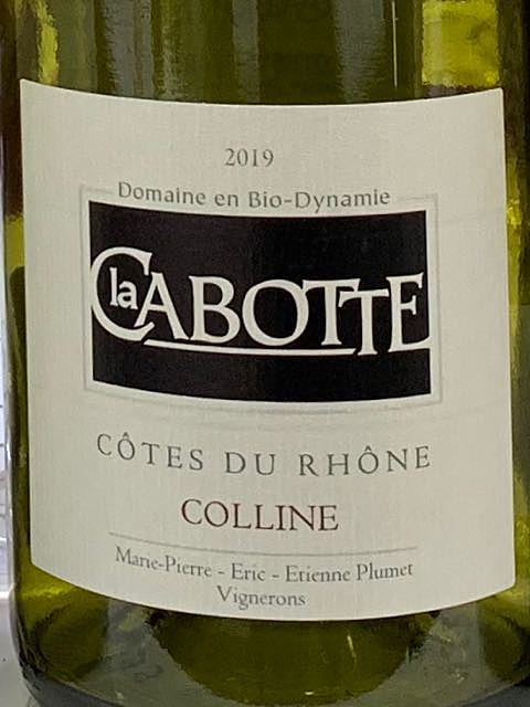 La Cabotte Côtes du Rhône Colline Blanc