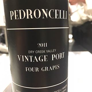 Pedroncelli Vintage Port Four Grapes(ペドロンチェリー ヴィンテージ・ポート フォー・グレープス)