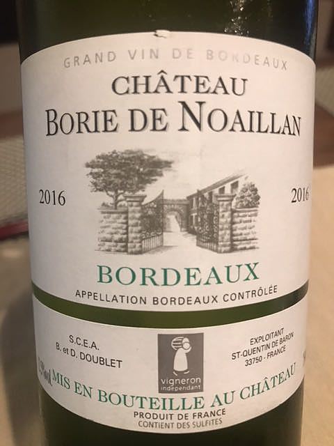 Ch. Borie de Noaillan Blanc