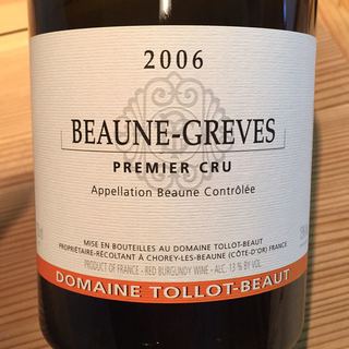 Dom. Tollot Beaut Beaune Graves 1er Cru(ドメーヌ・トロ・ボー ボーヌ・グレイヴス プルミエ・クリュ)
