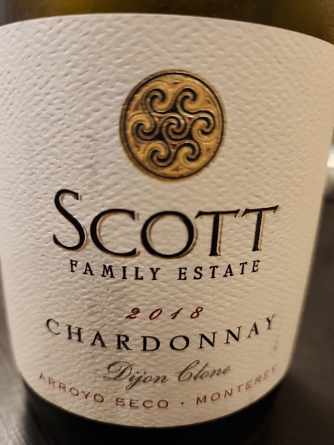 Scott Family Estate Chardonnay(スコット・ファミリー・エステート シャルドネ)