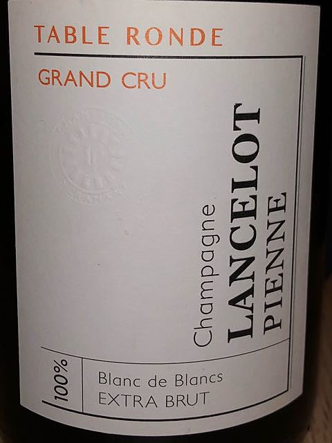 Lancelot Pienne Table Ronde Extra Brut(ランスロ・ピエンヌ ターブル・ロンド エクストラ・ブリュット)