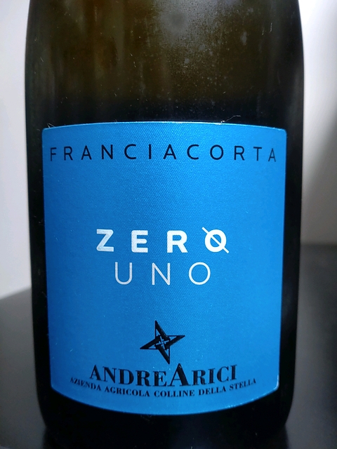 Andrea Arici Franciacorta Dosaggio Zero Uno(アンドレア・アリチ フランチャコルタ ドサッジョ・ゼロ ウノ)