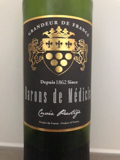 Barons de Médicis Merlot Cuvée Prestige