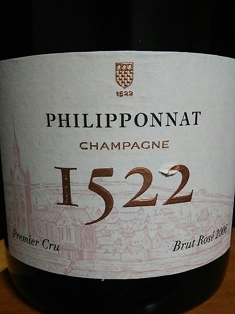 Philipponnat Cuvée 1522 Brut Rosé(フィリポナ 1522 ブリュット ロゼ)