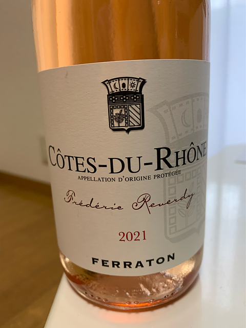 Ferraton Côtes du Rhône Frédéric Reverdy Rosé