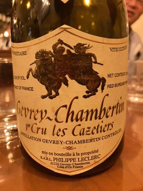 Dom. Philippe Leclerc Gevrey Chambertin 1er Cru Les Cazetiers